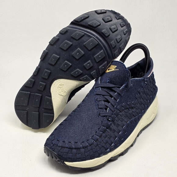 Nike Shoes - Nike Womens Air Footscape Woven Raw HF1759-400 Obsidian/Coconut/Wheat Size 6 New